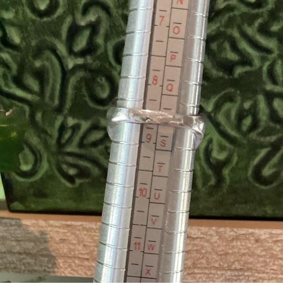 Vintage Style Leaf Decor Silver Tone Unisex Ring - Picture 6 of 7